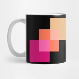 Colorful Square Pattern Mug